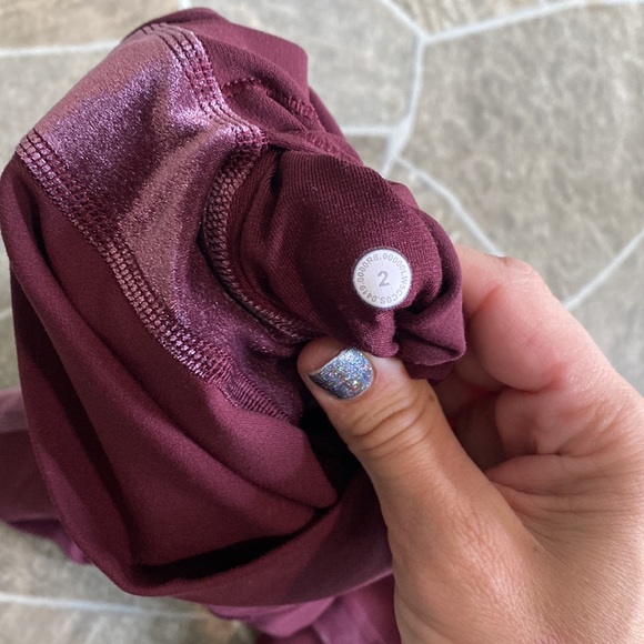 Lululemon Align Super High Rise Pant Velvet - Picture 8 of 9